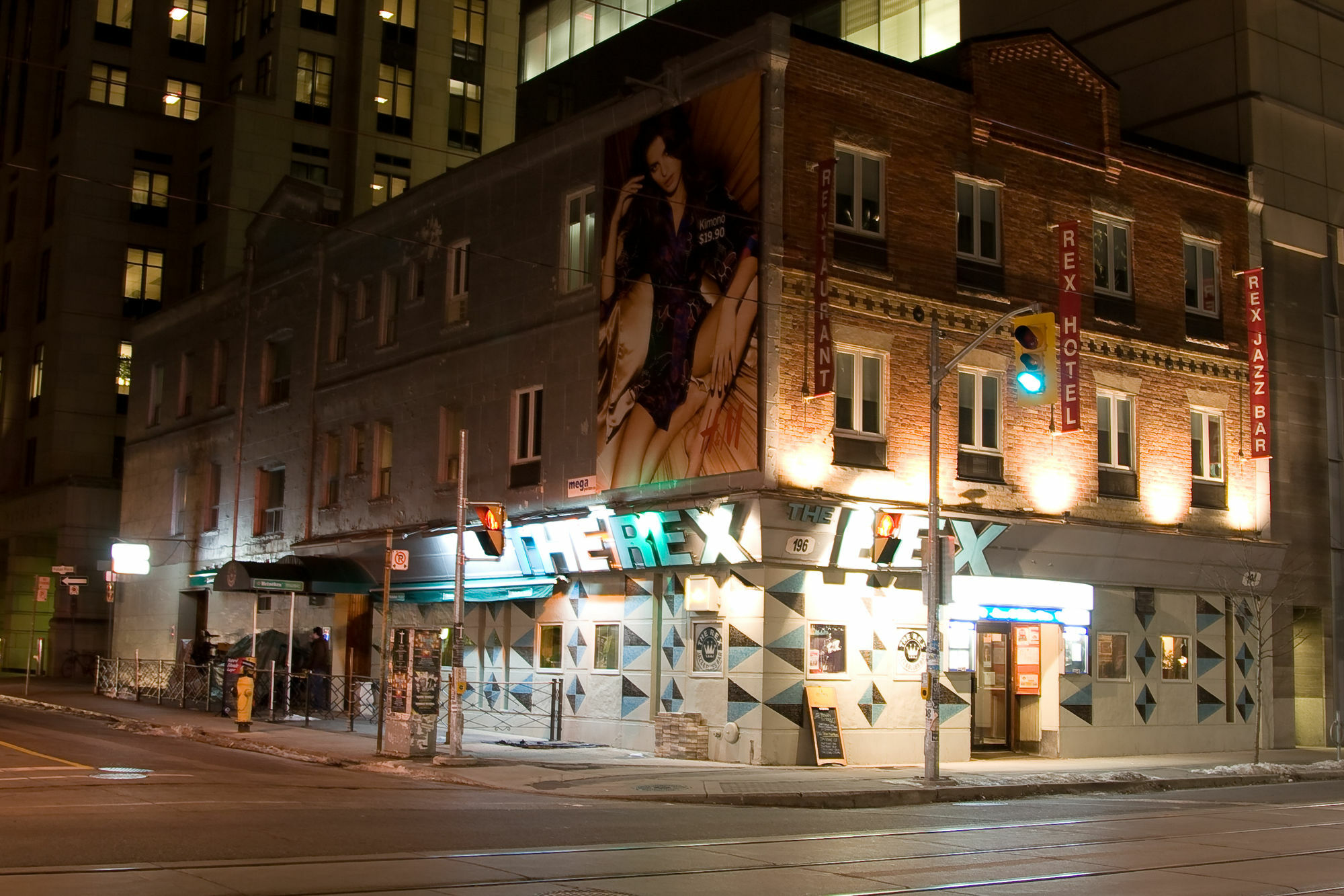The Rex Hotel Jazz & Blues Bar Toronto Bagian luar foto